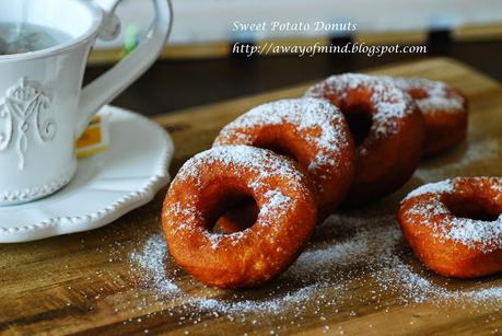 Sweet Potato Donuts 红薯甜甜圈
