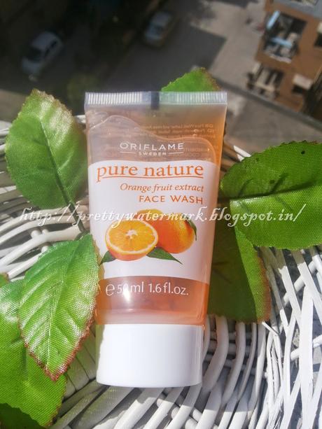Review-Pure Nature-Orange Fruit Extract Face Wash