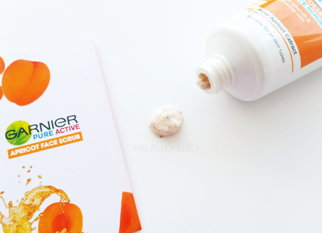 Garnier Pure Active Apricot Face Scrub