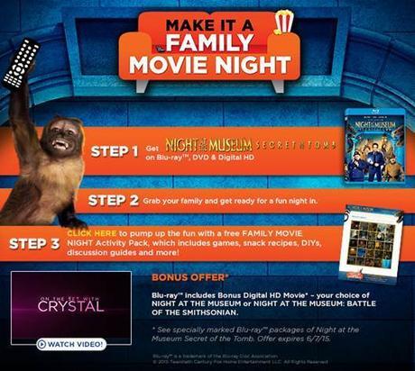 NIGHT AT THE MUSEUM: SECRET OF THE TOMB: Family Movie Night This Weekend!‏