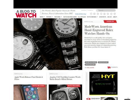 21 Best Watch Blogs