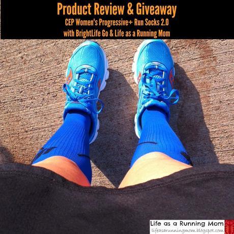 CEP Women's Progressive+ Run Socks 2.0 with BrightLife Go