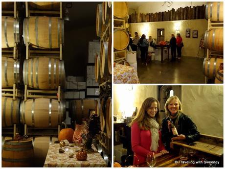 Cozy ambiance of Narrow Gate Winery
