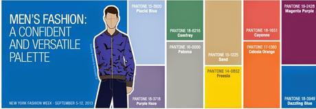 Pantone's Colour Choices for Men's Fashion Spring 2015