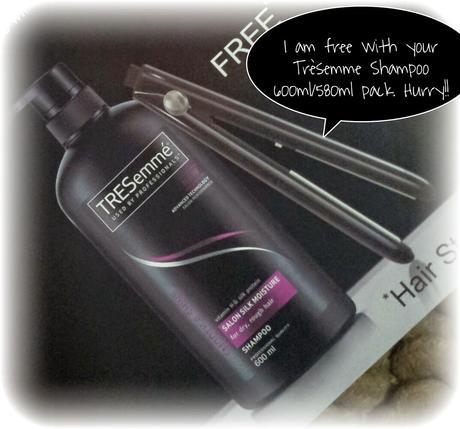 Free Hair Straightener With Tresemme Shampoo