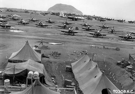 WW2 airfields in the Pacific