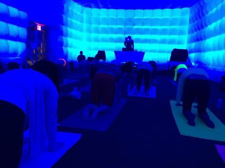 Sound Off Silent Yoga via Fitful Focus