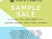 SHOPPING NYC: Vince Camuto Sample Sale