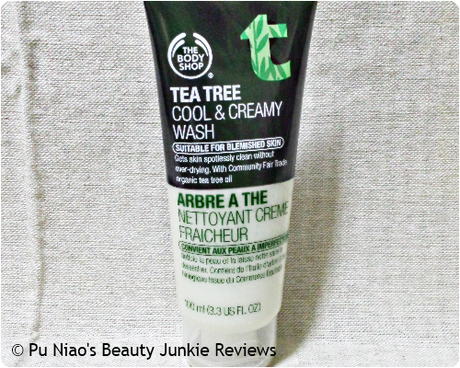 The Body Shop Tea Tree Cool and Creamy Wash