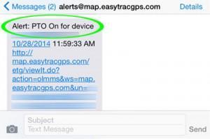 Tow Fleet GPS Tracking - PTO Activity (PTO on for device)