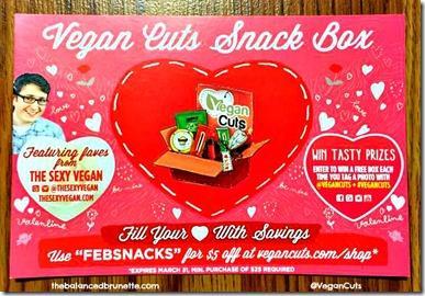 Vegan Cuts Snack Box Feb Discount