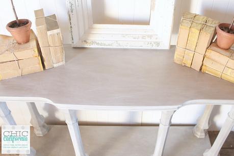 RH Style Faux Weathered Pine Table