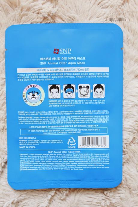 SNP Animal Sheet Mask Review