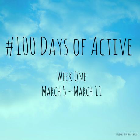 100 days of active week 1