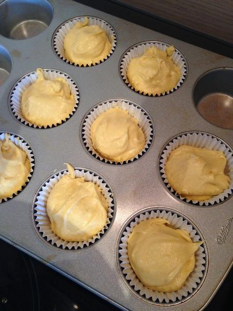 Lindt Lindor Cupcakes with Salted Caramel Buttercream