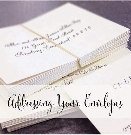 Tips for Addressing Your Envelopes