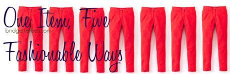 Throwback Thursday: Tieks Review, Midi Skirts and Orange Jeans