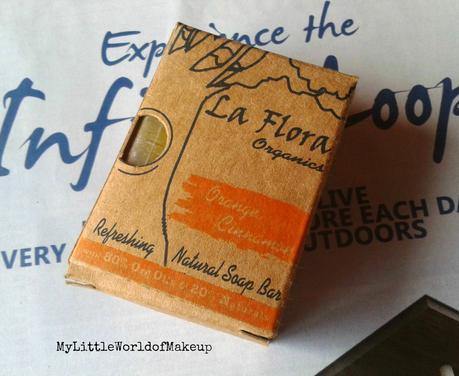 La Flora Organics Soap in  Orange Cinnamon Review