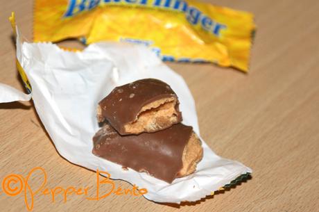 American Butterfinger Fun Size Bars Inside