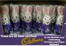 Cadbury Easter bunnies