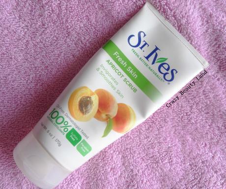 St. Ives Fresh Skin Invigorating Apricot Scrub - Review, Where to buy, Price in India