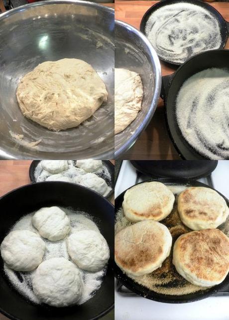 English muffin - collage 4