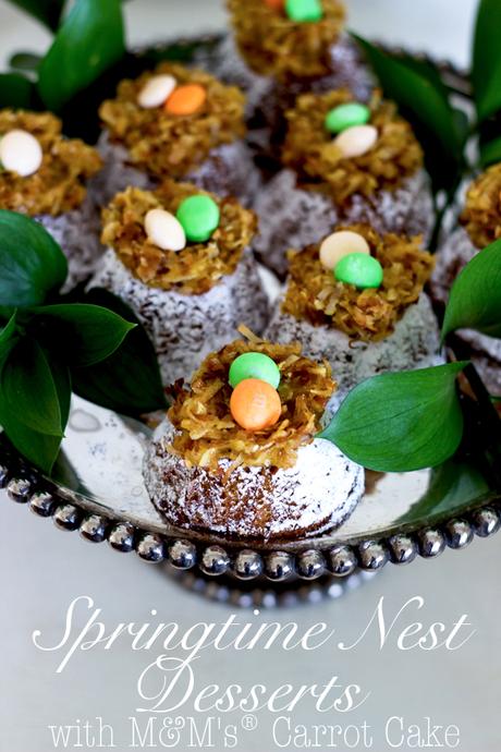 Welcoming Spring With A Tea Party // Carrot Cake Nest Recipe