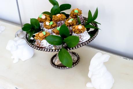 Welcoming Spring With A Tea Party // Carrot Cake Nest Recipe