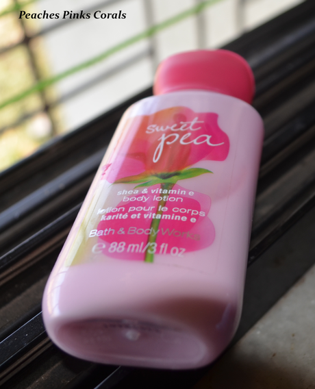 Bath and Body Works Sweet Pea Shea & Vitamin E Body Lotion Review