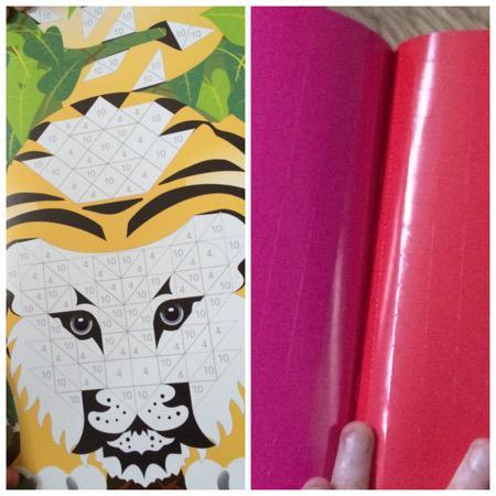 Sticker by numbers Animals from Buster books