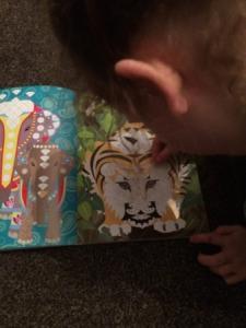 Sticker by numbers Animals from Buster books