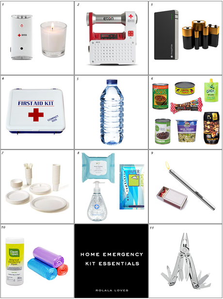 Make Your Own Home Emergency Kit,  Home Emergency Kit Essentials