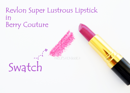 Berry Couture | Revlon Super Lustrous Lipstick