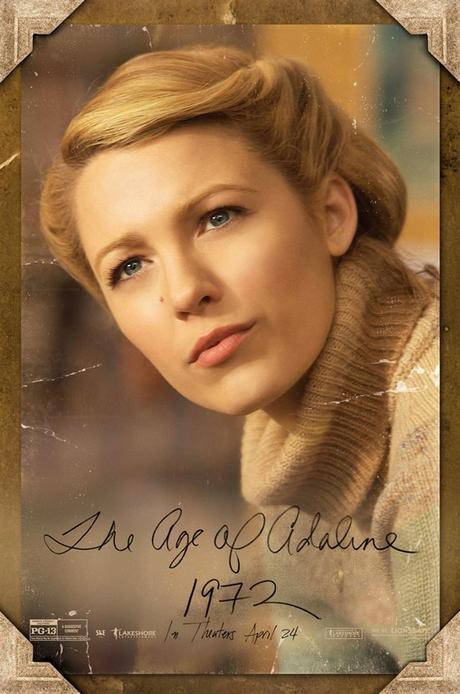 AGE OF ADALINE Character Posters Show Blake Lively Through the Ages