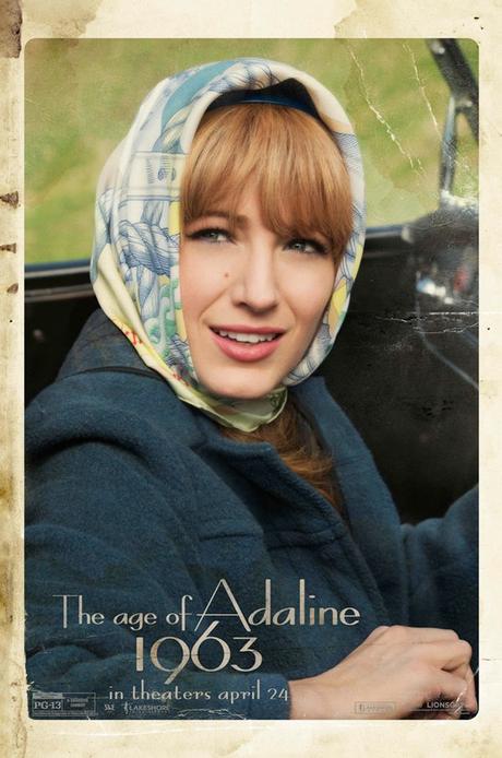 AGE OF ADALINE Character Posters Show Blake Lively Through the Ages