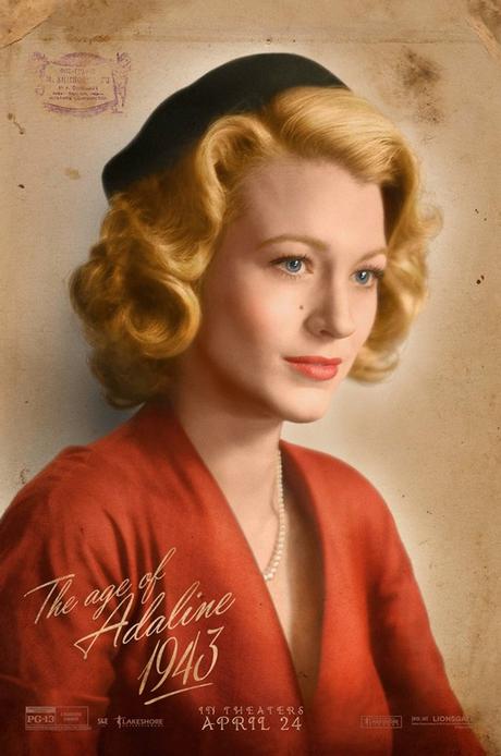 AGE OF ADALINE Character Posters Show Blake Lively Through the Ages