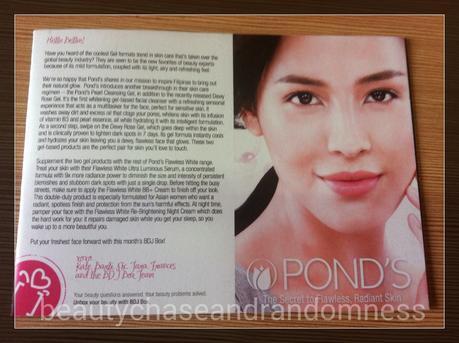 POND'S EXCLUSIVE: MARCH 2015 BDJ UNBOXING