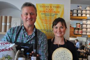 Iain and Sally Hemming, owners of Thyme & Tides who will be putting on a food festival on 18th April
