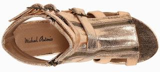 Shoe of the Day | Michael Antonio Darla Metallic Gladiator Sandals