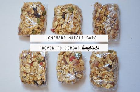 Anti Hangry Muesli Bars