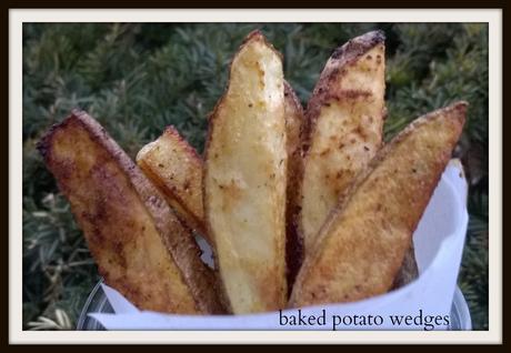 baked potato wedges