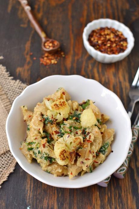 Pasta with Roasted Cauliflower Sauce