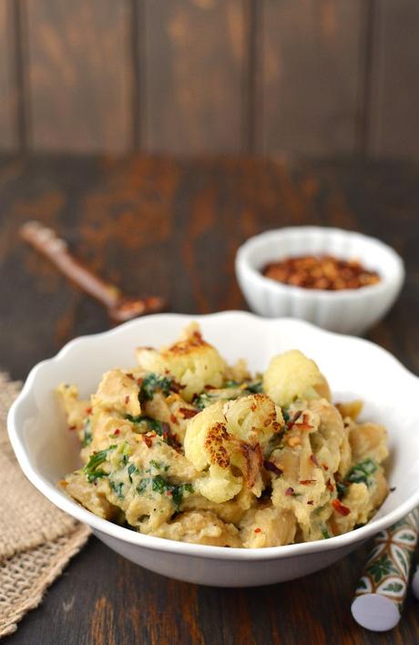 Pasta with Roasted Cauliflower Sauce