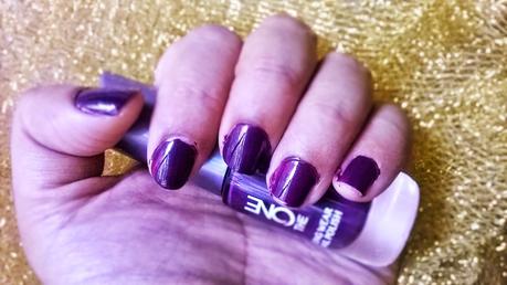 Oriflame The One Long Wear Nail Polish in Red Sky at Night, Purple in Paris & Lilac Silk Review & Swatches