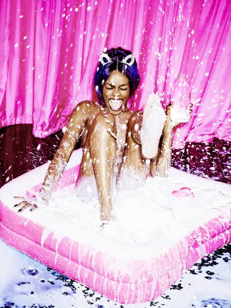 Azealia Banks covers the April issue of Playboy Magazine....