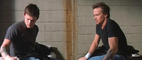 The Boondock Saints Most men come away from a night in jail with the lesson to not commit additional crimes. Murphy and Connor, on the other hand, realize that it's their fate to kill as many bad guys as possible after an inspiring night in the clink.