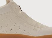 Spring's Bloom: Maison Martin Margiela Cream Stamped Gladiator High Sneaker