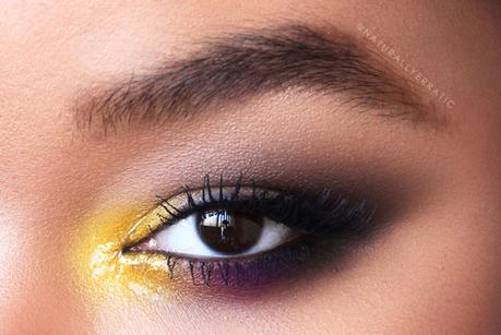 Yellow Summer Eye Makeup