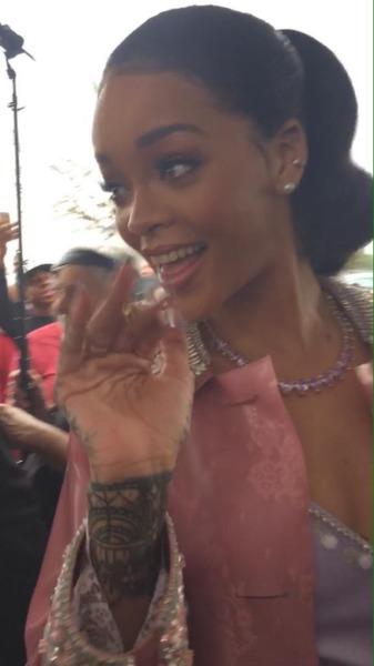 Rihanna Attends Special Screening of Home