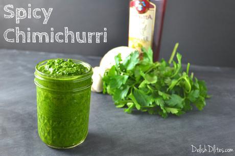 Spicy Chimichurri Sauce | Delish D'Lites